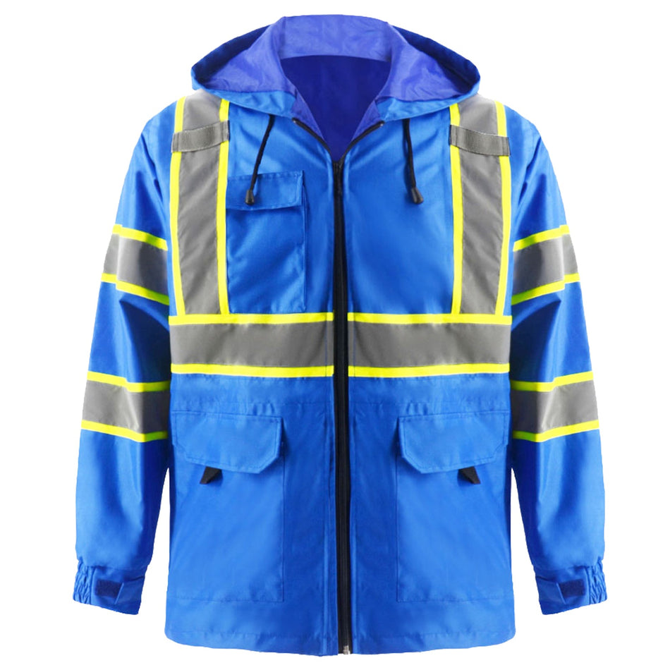 SMASYS High Visibility Safety Jacket, Reflective Winter Jacket for Women
