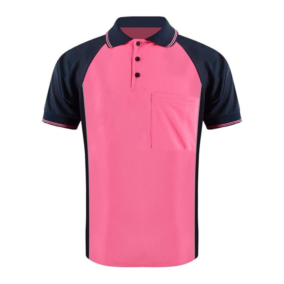 Polos de sécurité SMASYS, chemises de cyclisme réfléchissantes haute visibilité 