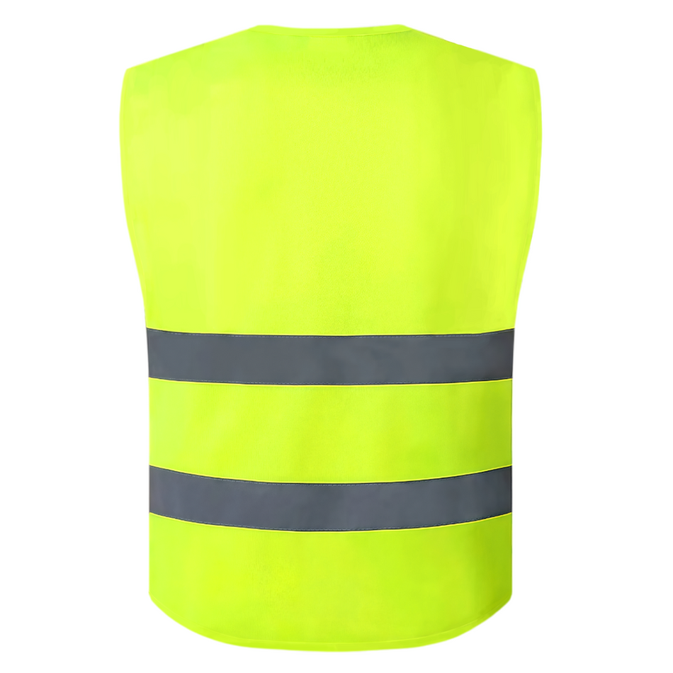 SMASYS One Size Velcro Closure Safety Reflective Vest