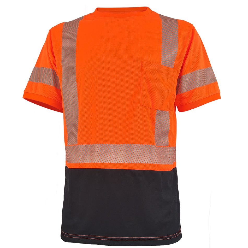 SMASYS Hi Viz Short Sleeve 3 Colors Safety T Shirt