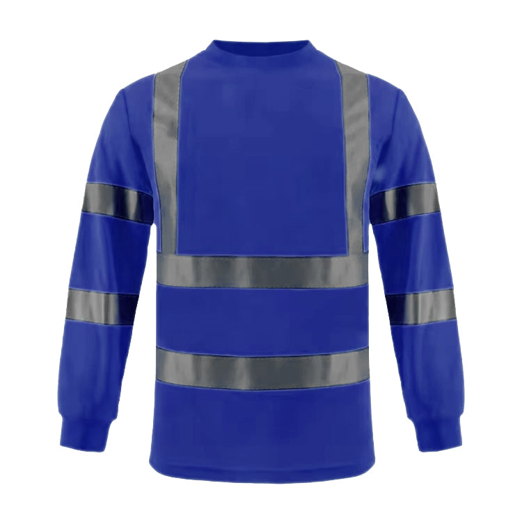 Camisa de seguridad de alta visibilidad SMASYS, camisa reflectante de manga larga
