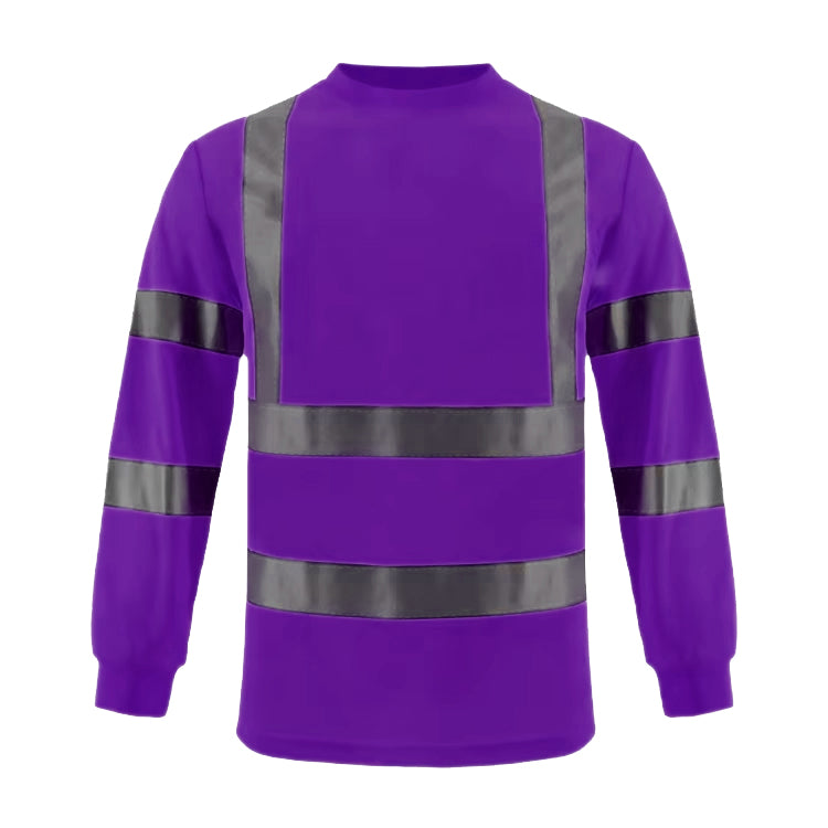 Camisa de seguridad de alta visibilidad SMASYS, camisa reflectante de manga larga