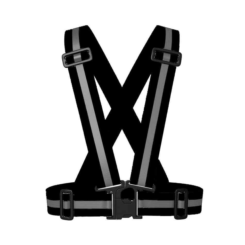Ceinture de course réfléchissante réglable et légère SMASYS pour cyclisme haute visibilité
