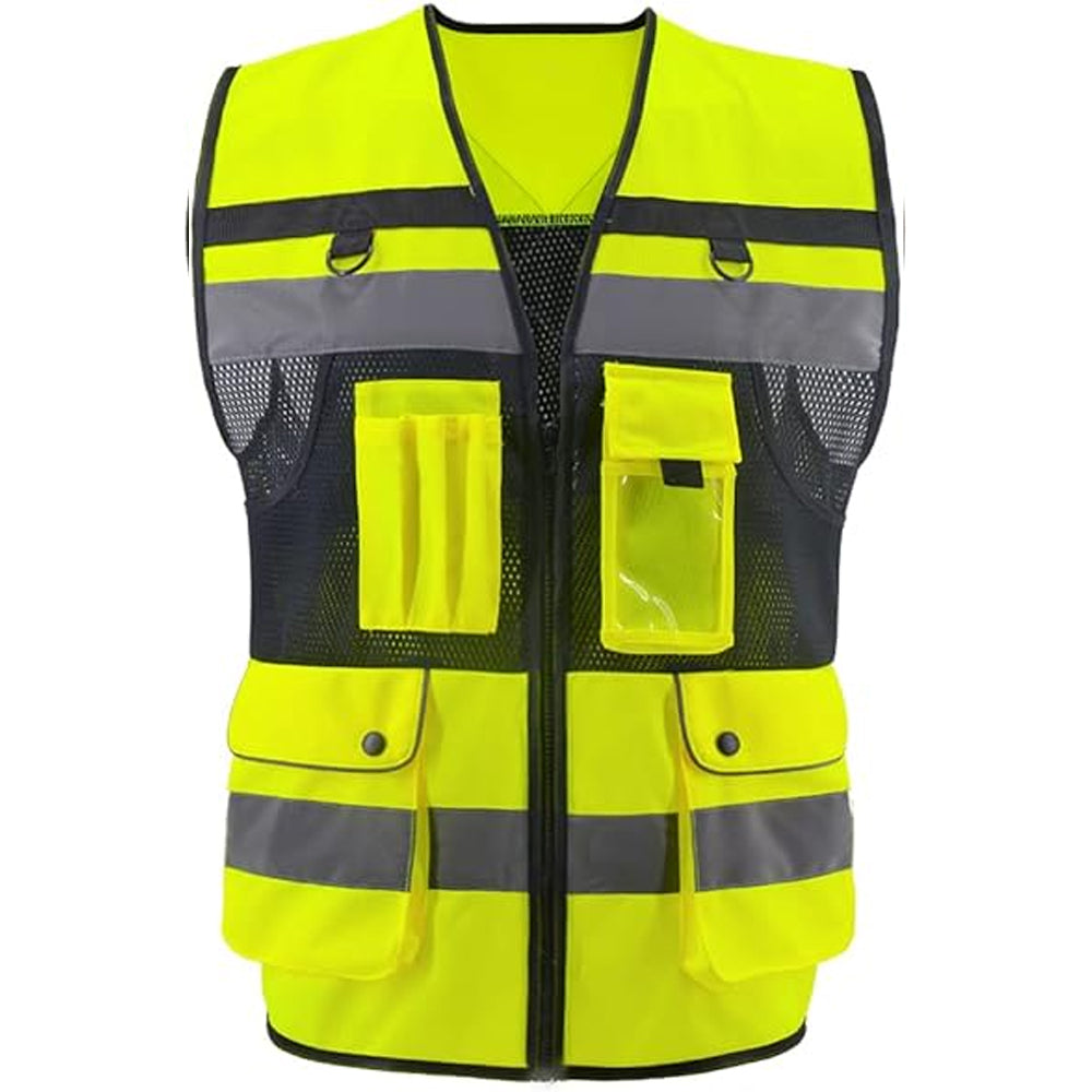 Yellow safety vest