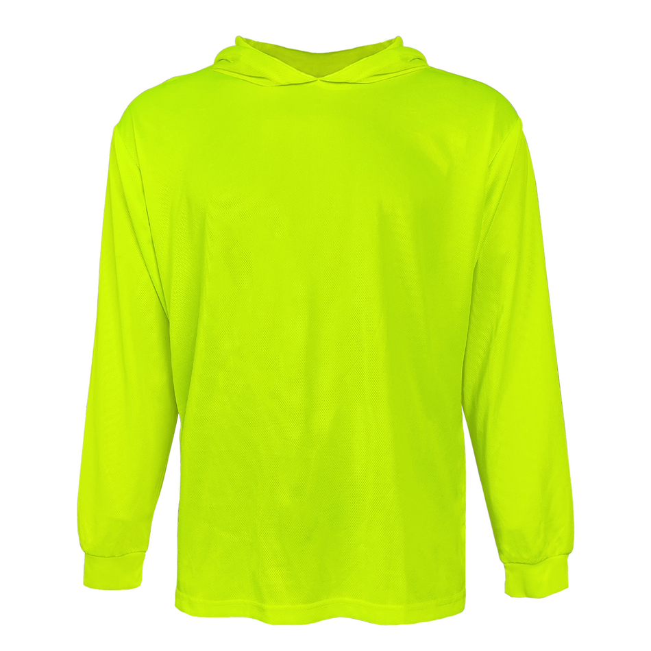 SMASYS Hi Vis Long Sleeve Breatheable Sweatshirts Pullover Hoodie