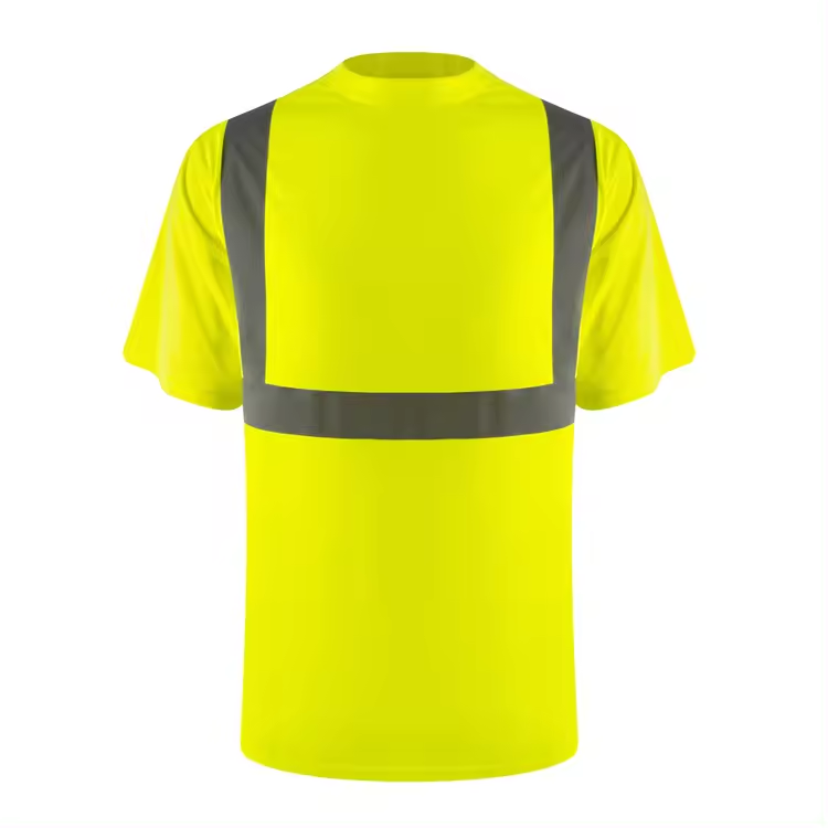 SMASYS High Neck High Vis Reflective Safety Shirt