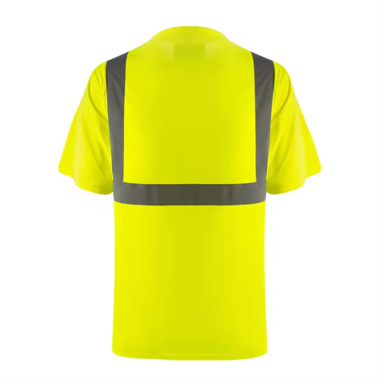 SMASYS High Neck High Vis Reflective Safety Shirt