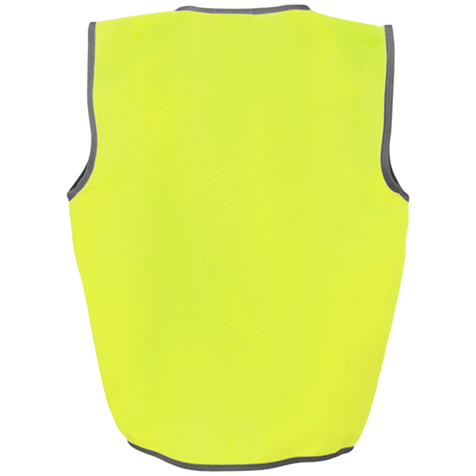 SMASYS Solid Fluo Yellow Velcro Basic Safety Vest