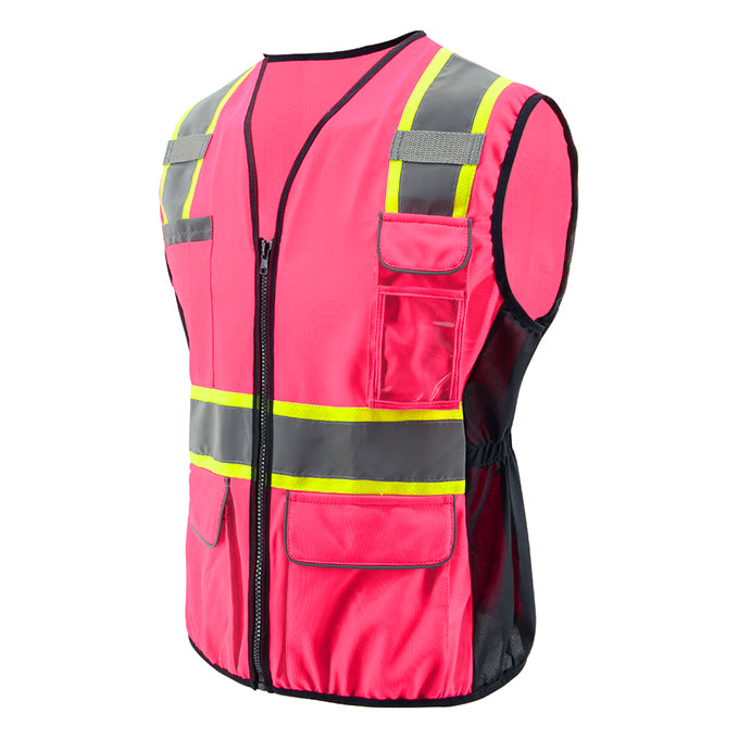 SMASYS HiVis Class 2 Women's Heavy Duty Surveyors Safety Vest
