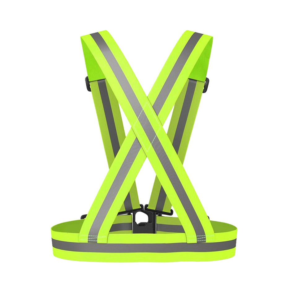 Ceinture de course réfléchissante réglable et légère SMASYS pour cyclisme haute visibilité
