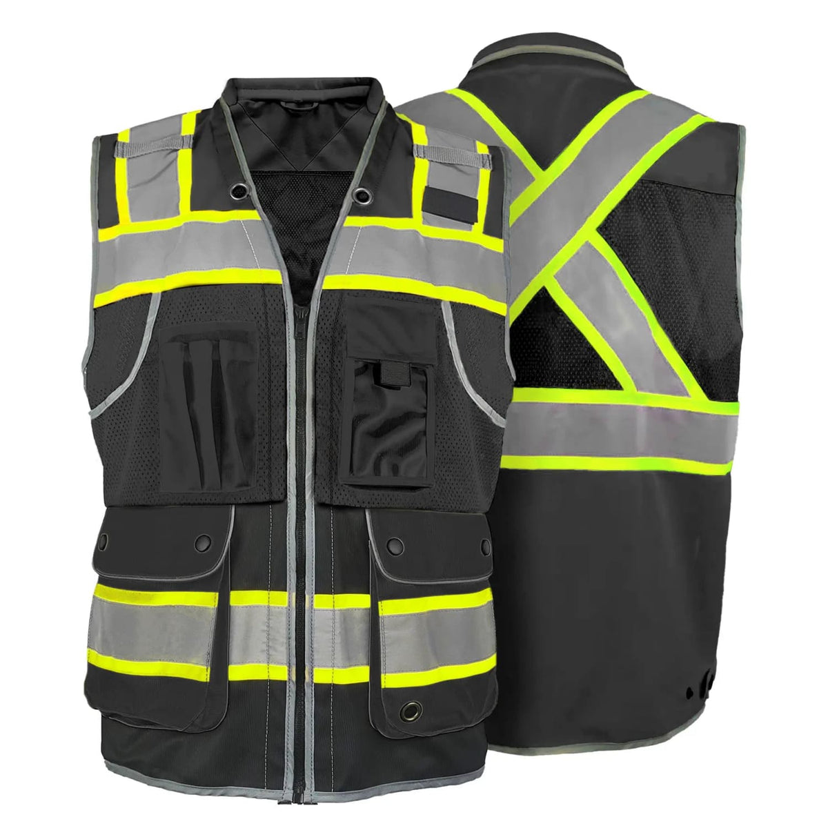 SMASYS High Visibility Work Vest, Premium Reflective Safety Vest SMASYS Store