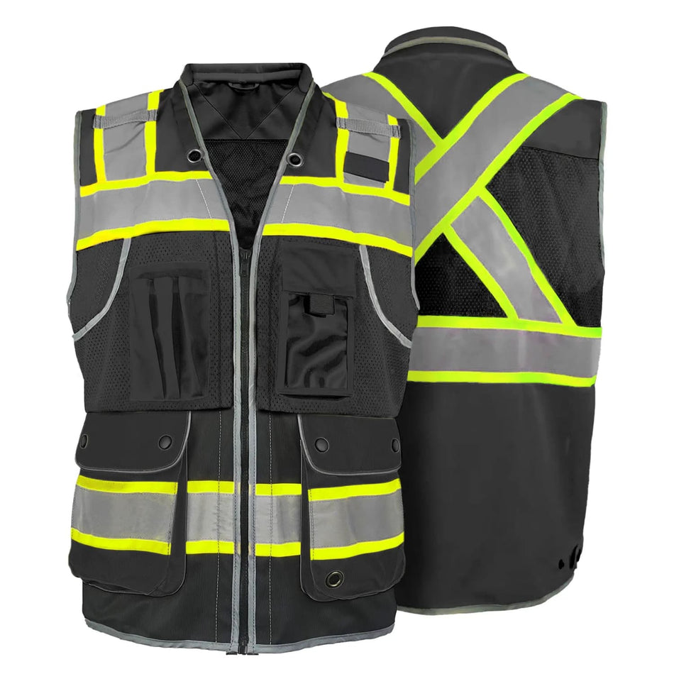 SMASYS High Visibility Work Vest, Premium Reflective Safety Vest SMASYS Store