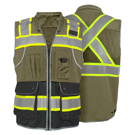 SMASYS High Visibility Work Vest, Premium Reflective Safety Vest SMASYS Store