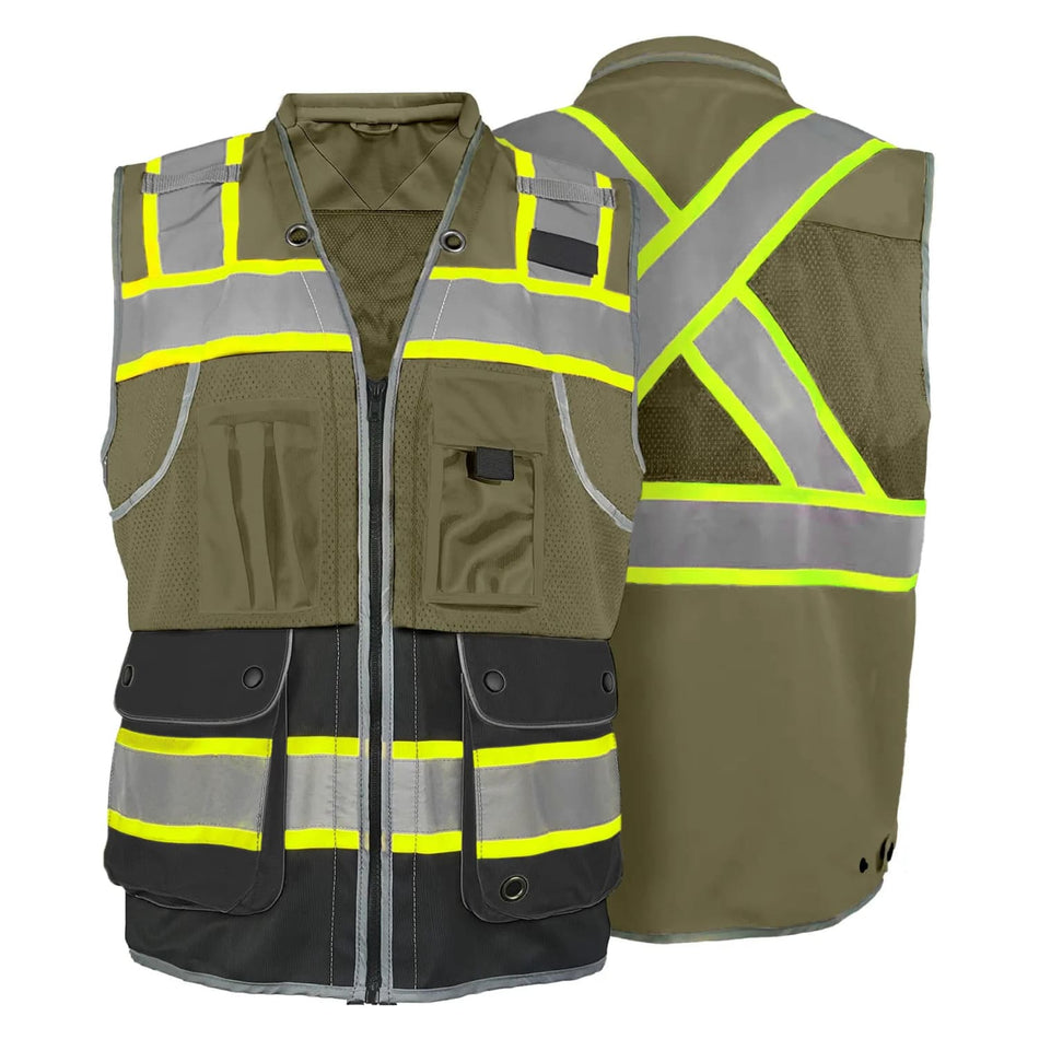 SMASYS High Visibility Work Vest, Premium Reflective Safety Vest SMASYS Store