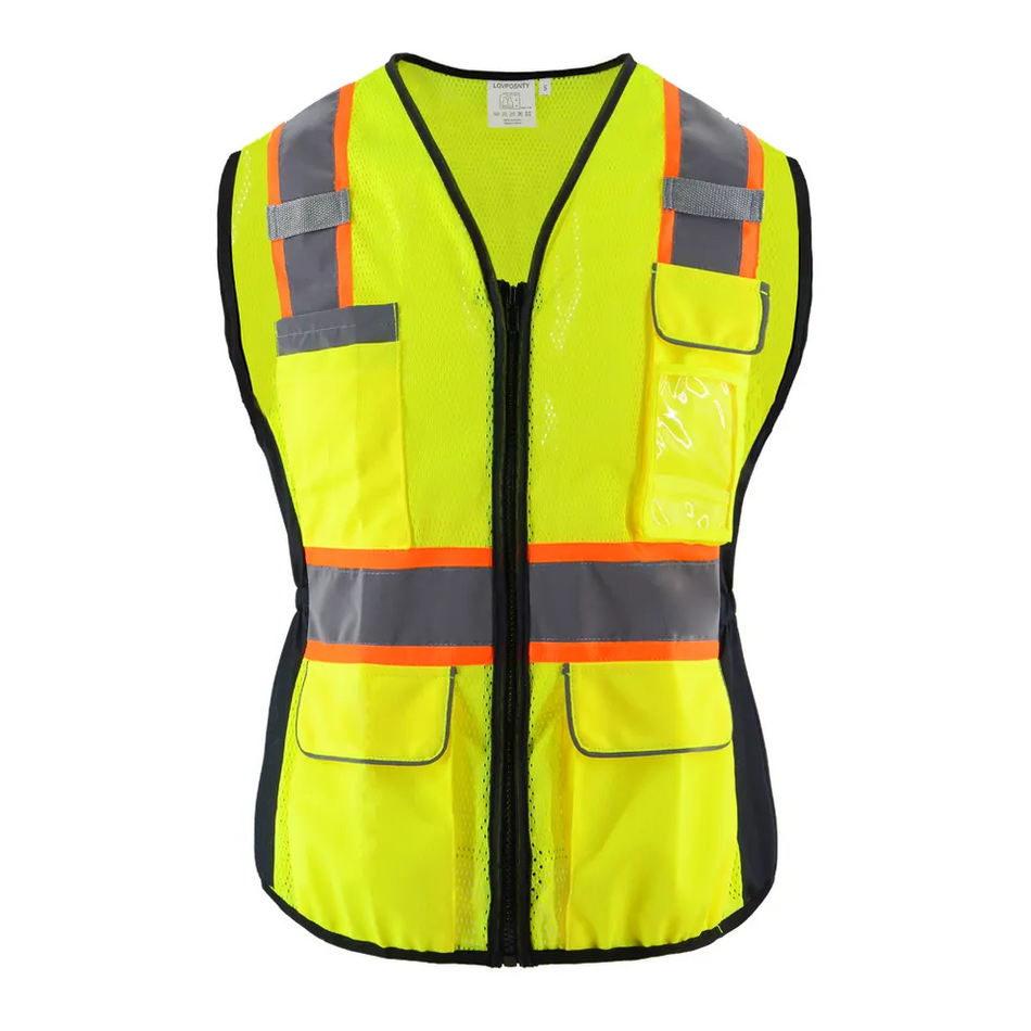 SMASYS HiVis Class 2 Women's Heavy Duty Surveyors Safety Vest