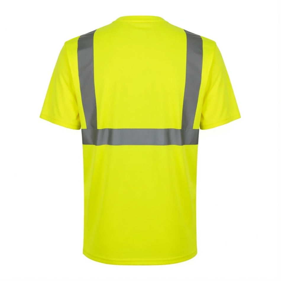 SMASYS High Neck High Vis Reflective Safety Shirt