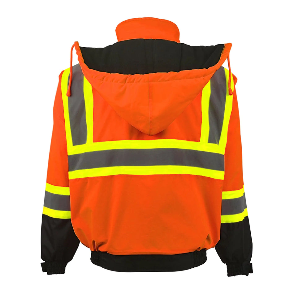 SMASYS Waterproof Safety Jacket Hi Vis Reflective Jacket SMASYS Store