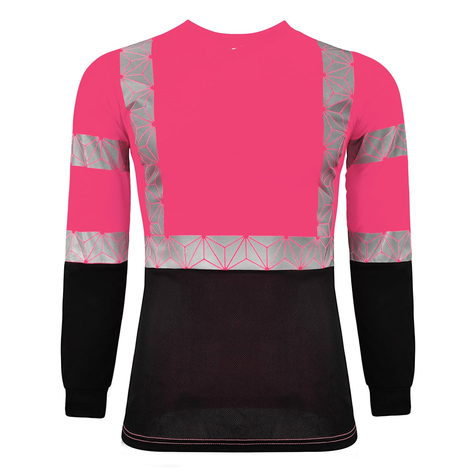 SMASYS High Visibility Safety Reflective Shirt for Women