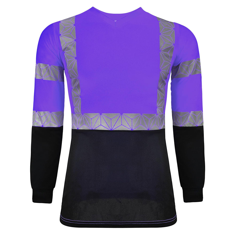 SMASYS High Visibility Safety Reflective Shirt for Women