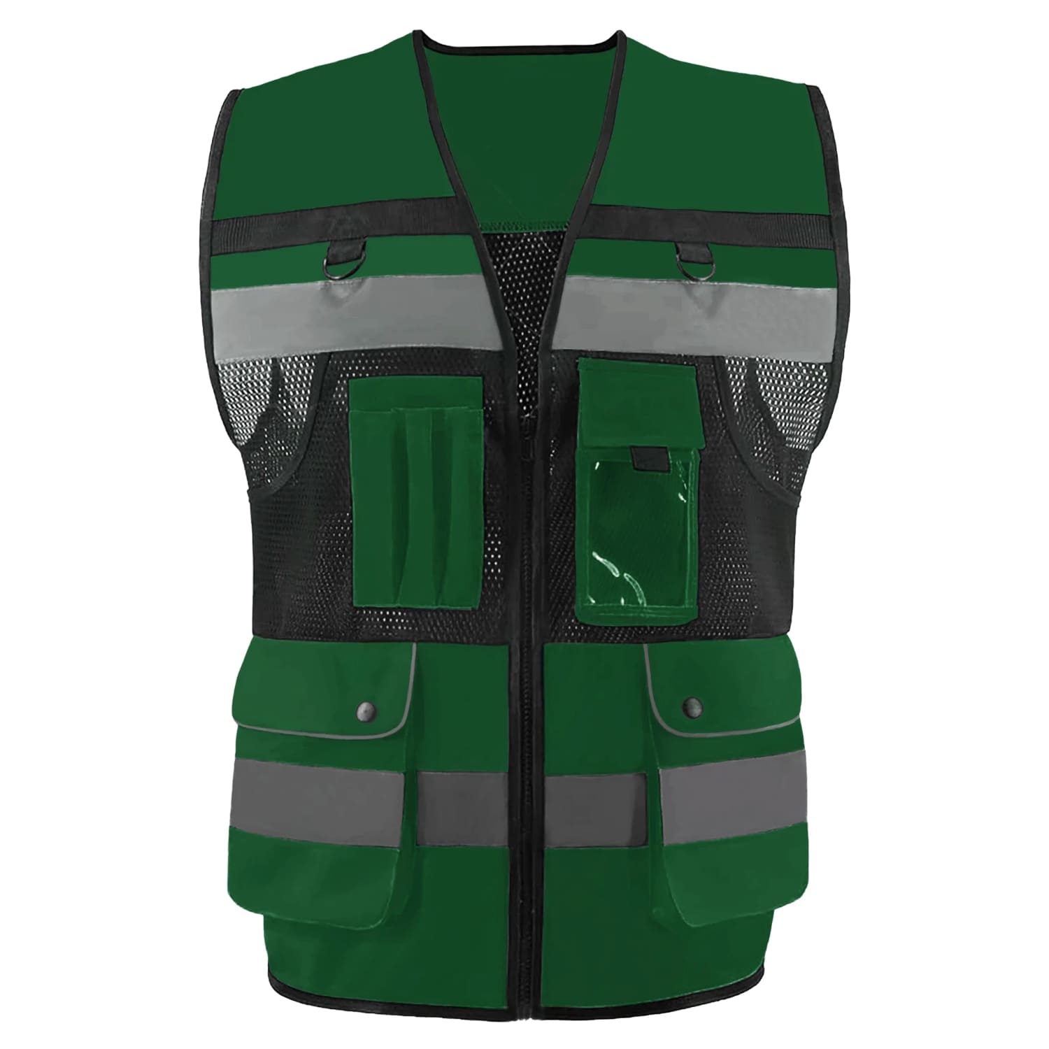 SMASYS High Visibility Reflective Vest,  Safety Vest with 7 Pockets SMASYS Store