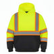Sudadera con capucha reflectante SMASYS, sudadera de seguridad de alta visibilidad con capucha