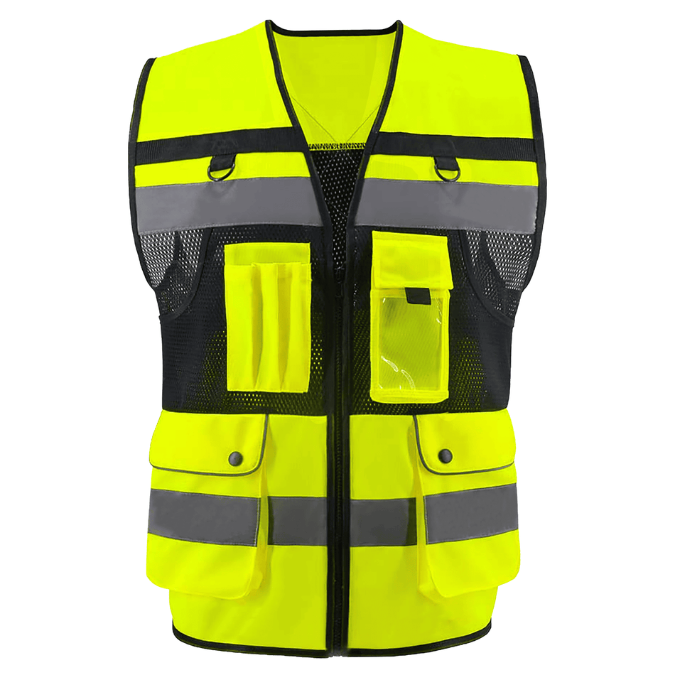 Yellow safety vest