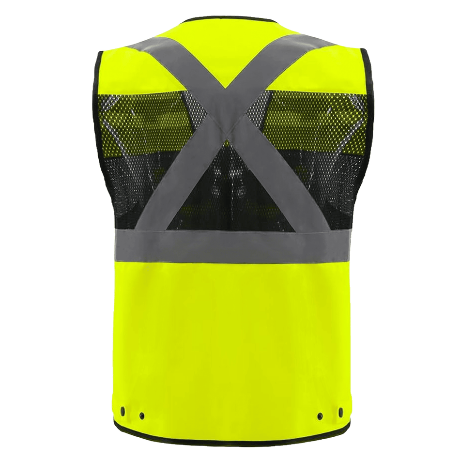 SMASYS High Visibility Reflective Vest,  Safety Vest with 7 Pockets SMASYS Store