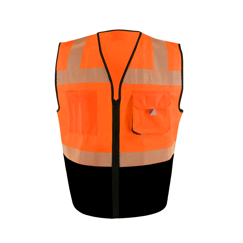 SMASYS Heat Transfer Tape Black Bottom Safety Vest