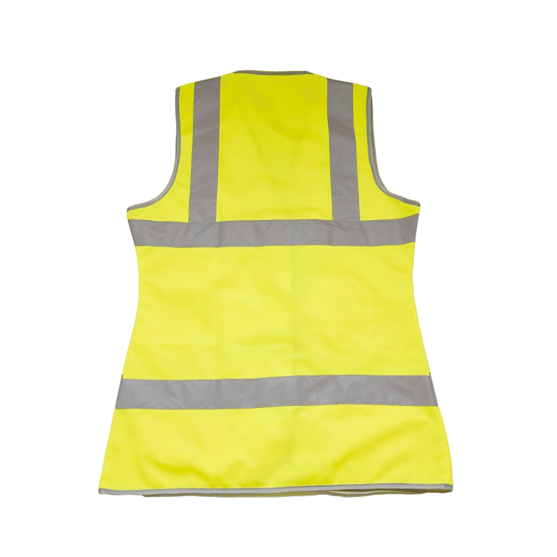 SMASYS Women Workwear Waist Design High Visibility Vest