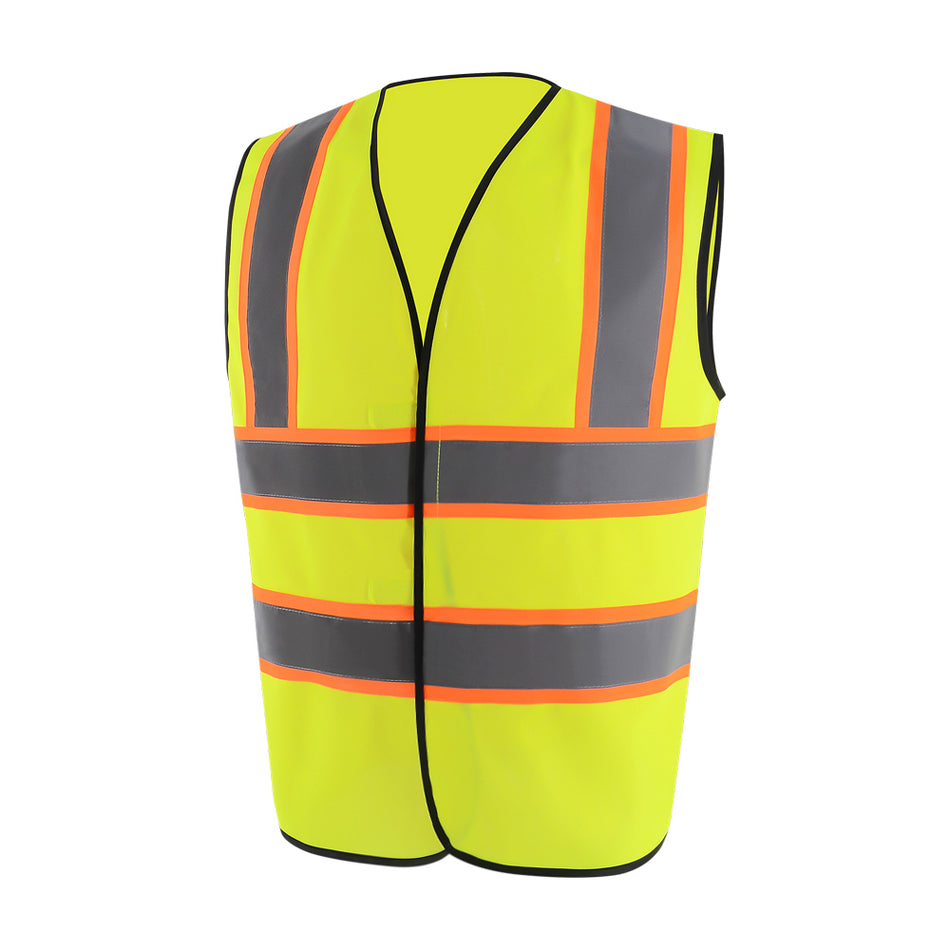 Chaleco de seguridad reflectante SMASYS, conjunto de trabajo de guardia de seguridad de alta visibilidad