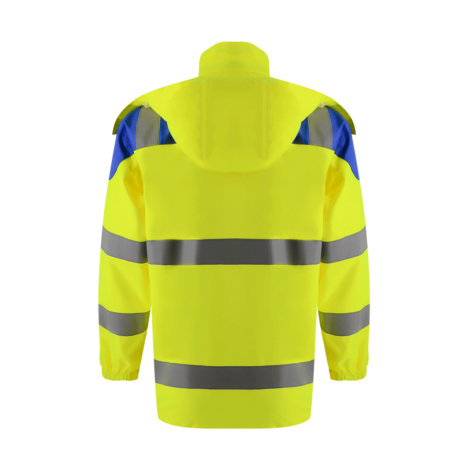 SMASYS 4-in-1 Fleece Lining Windbreaker Safety Jacket