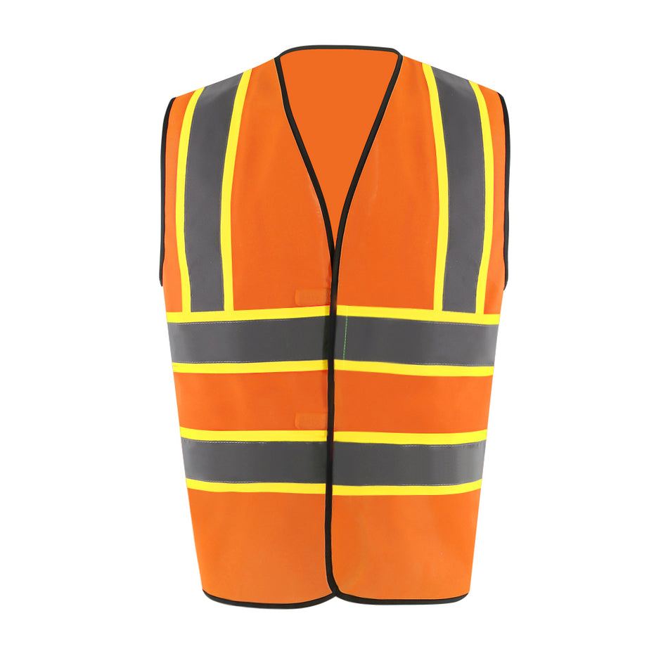 Chaleco de seguridad reflectante SMASYS, conjunto de trabajo de guardia de seguridad de alta visibilidad