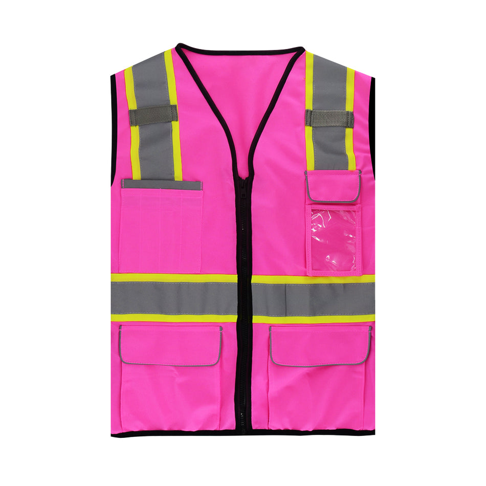 SMASYS HiVis Class 2 Women's Heavy Duty Surveyors Safety Vest