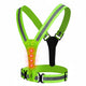 SMASYS Fluorescent Adjustable Belt Led Light Sport Running Safety Vests SMASYS Store