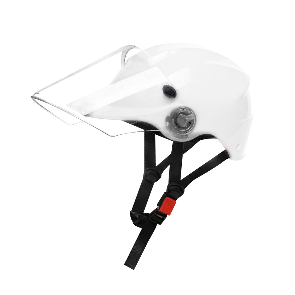 SMASYS Windbreaker ABS Sports Safety Helmet with Full Face Mask