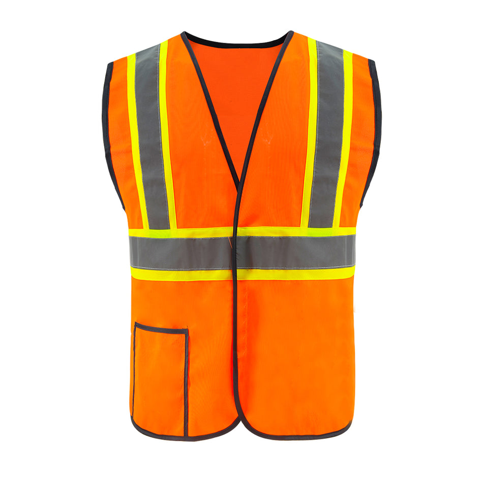 SMASYS Reflective Hi Vis Warehouse Safety Vest with Pocket