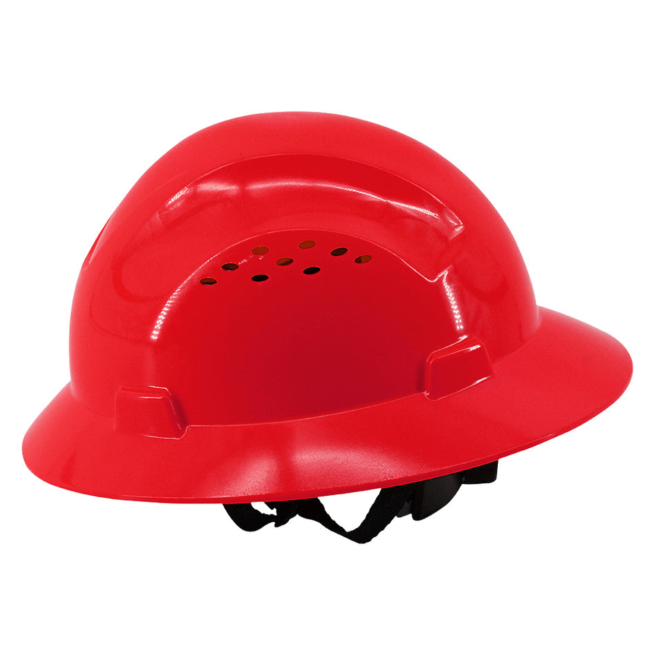 SMASYS Engineering Construction Wide Brim HDPE Security Helmets