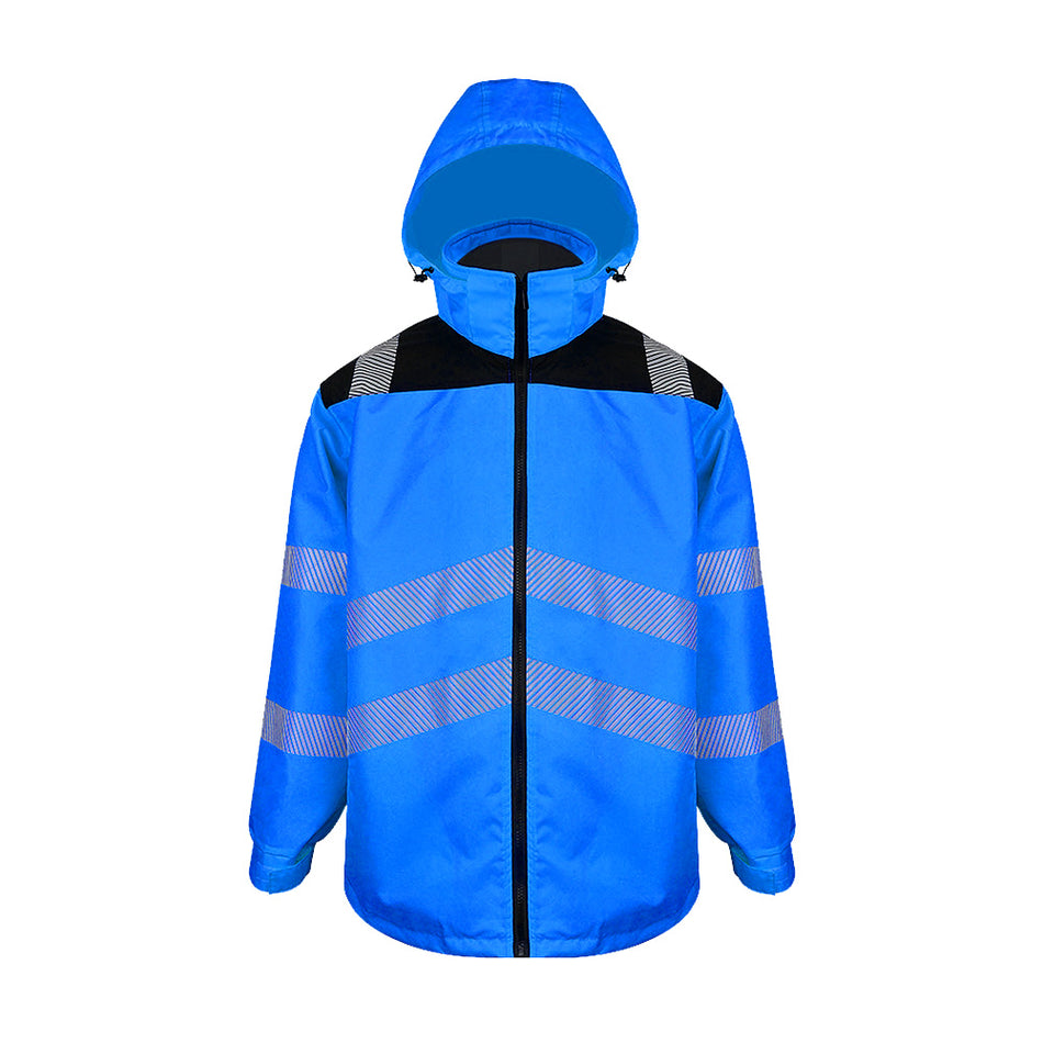 SMASYS High Visibility Waterproof Reflector Yellow Jacket