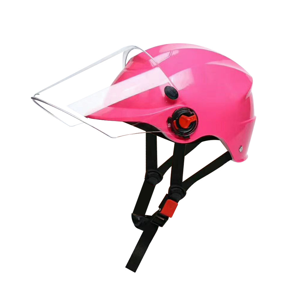 SMASYS Windbreaker ABS Sports Safety Helmet with Full Face Mask
