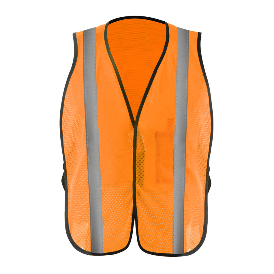 SMASYS Side Buckle Adjustable Mesh Reflective Vest with Inner Pocket