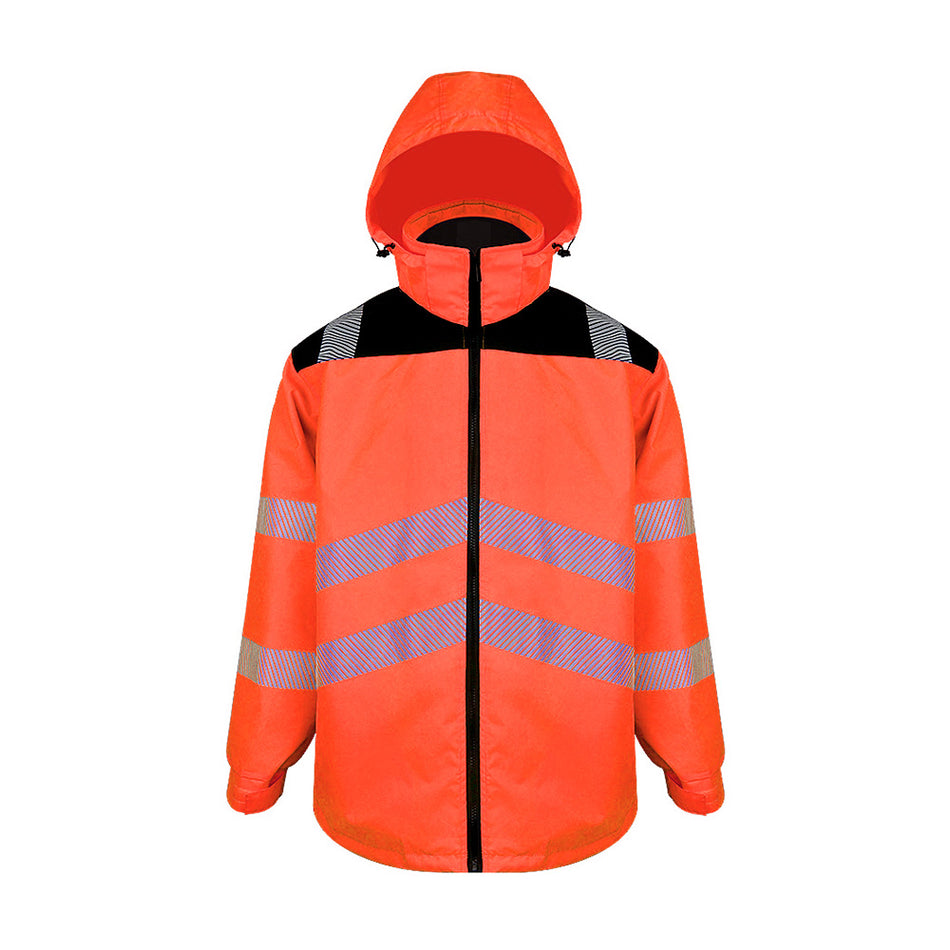 SMASYS High Visibility Waterproof Reflector Yellow Jacket