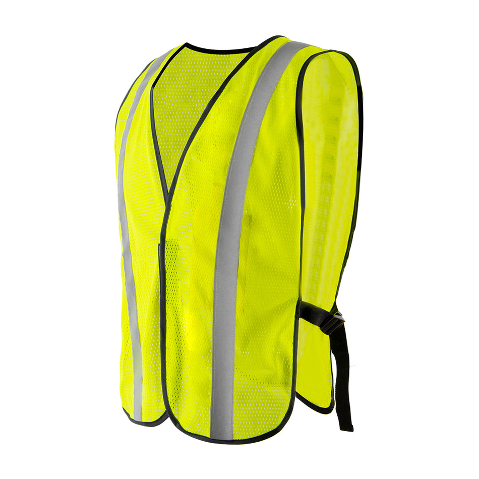 Chaleco reflectante de malla SMASYS Hi Vic con hebilla lateral ajustable