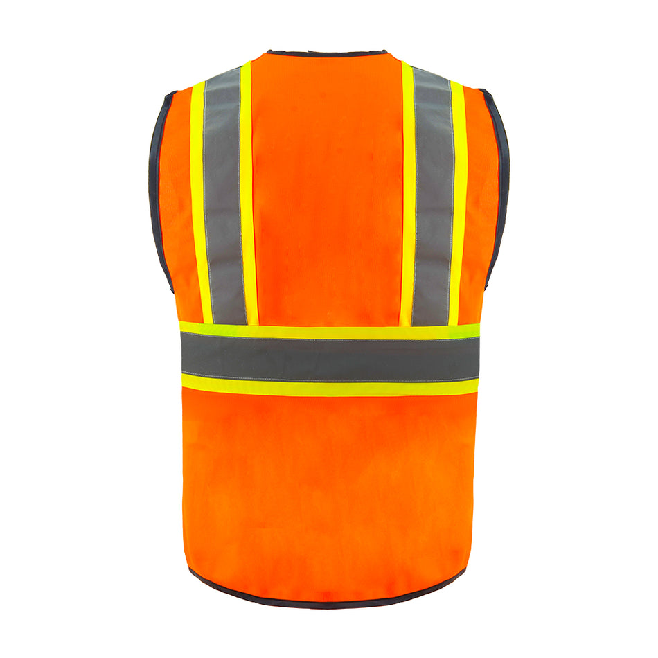 SMASYS Reflective Hi Vis Warehouse Safety Vest with Pocket