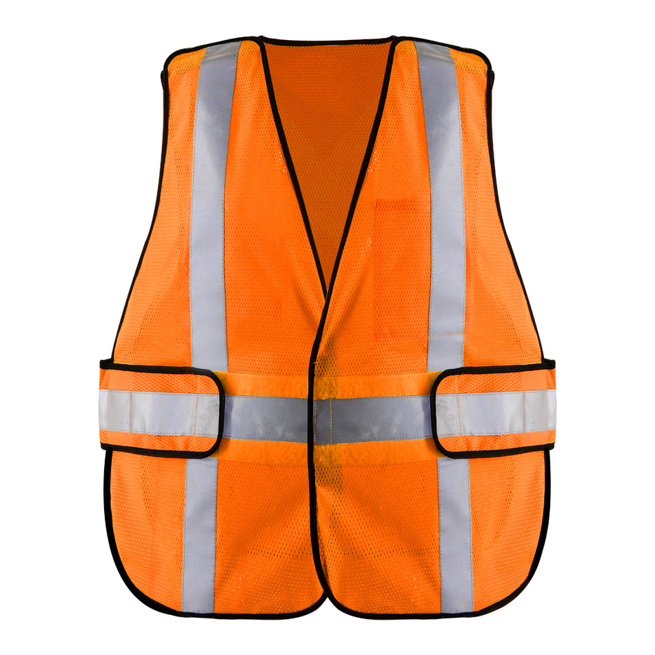 SMASYS Class 2 Reflective Detachable Mesh Safety Vest