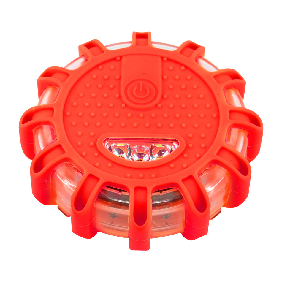 SMASYS Flashing Warning Lights Safety Emergency Disc Beacon LED Road Flare