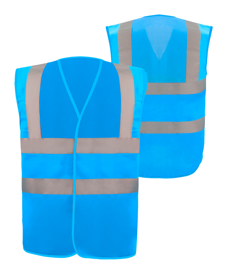 Gilet tricoté réfléchissant de sécurité SMASYS Construction Workwear Colors