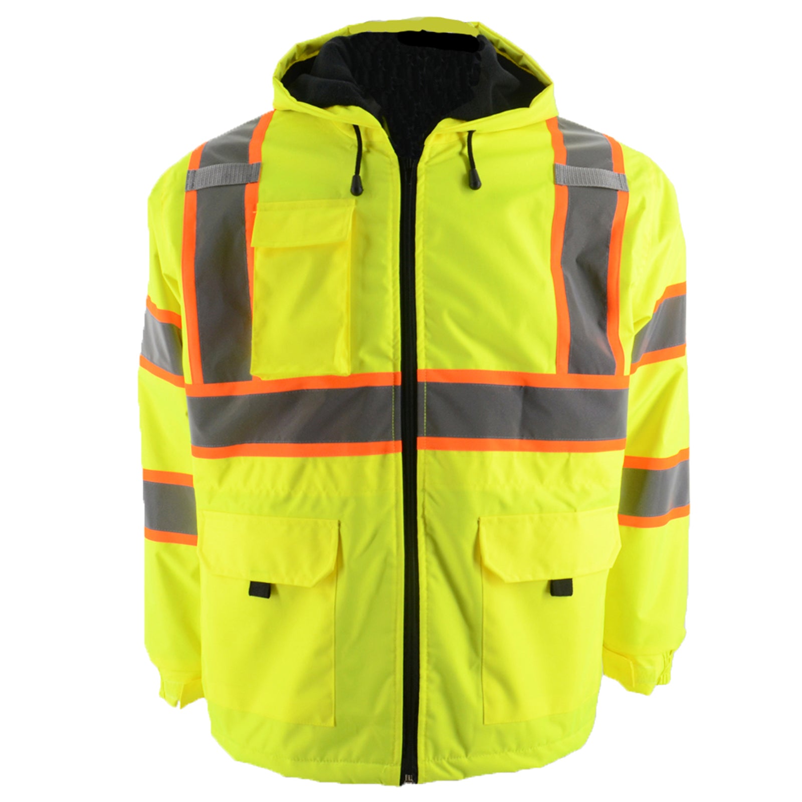 Pink Waterproof High Visibility Safety Jacket For Women– fonirra