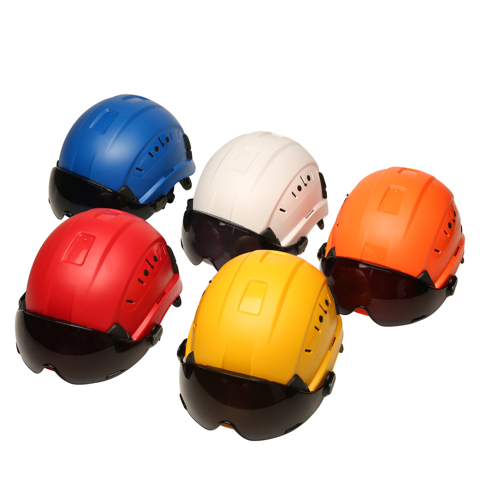 SMASYS Construction Adjustable ABS Material Climbing Safety Helmet