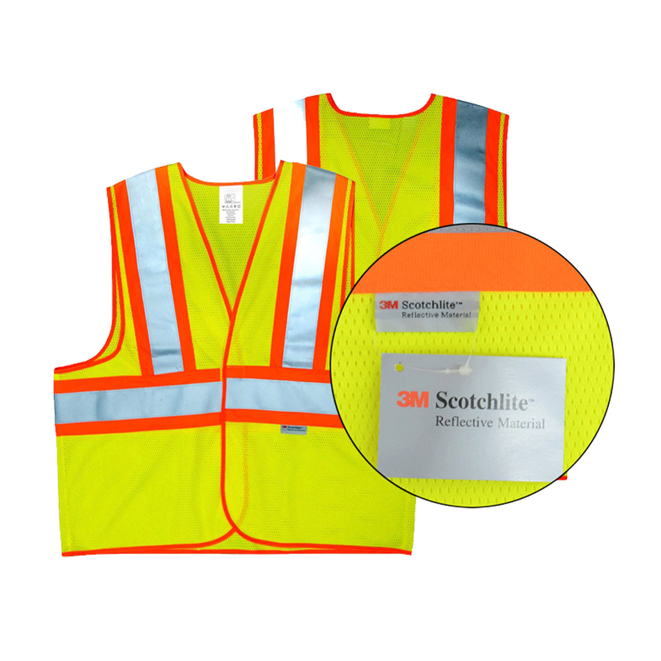 SMASYS Sotchlite Reflective Tape Construction Safety Vest