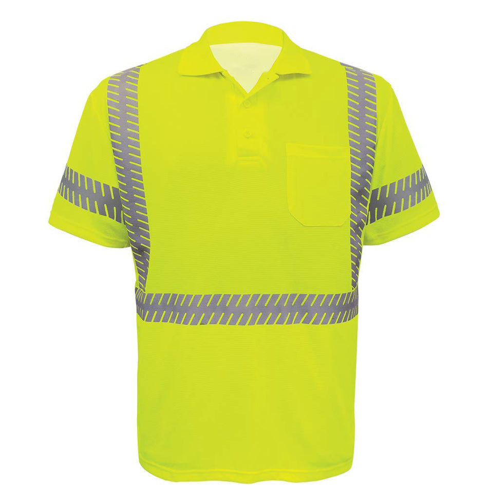 SMASYS High Vis Safety Polo Shirts, Neon Construction Protective Workwear